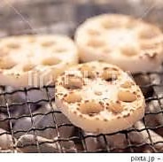 ホクホク　加賀蓮根炭火焼き