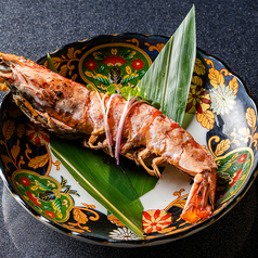 大海老串 塩焼き
