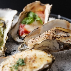 ”本日の旬”焼き牡蠣-Grilled Oyster-