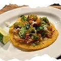 料理メニュー写真&nbsp;メキシカンポークタコス 3枚