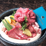 誕生日にもってこいの肉盛りプレート