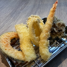天麩羅　五種盛り合わせ