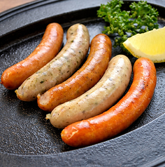 5種バラエティ粗挽きウインナー