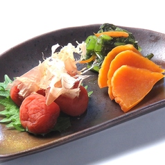 漬物3種盛り合わせ