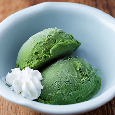 オリジナル濃厚宇治抹茶アイス