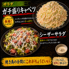 シーザーサラダ/ガチ盛りキャベツ