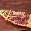 料理メニュー写真 【肉の山盛り！1kgの舟盛りでお腹も心も大満足！】舟盛り(1kg)