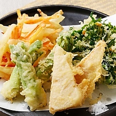 野菜の天ぷら盛り合わせ