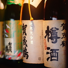 和食に合う日本酒は冷～燗までご用意がございます。