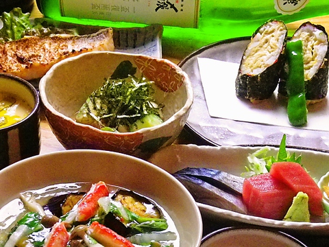 旬の食材を最大限に生かした和食。1番美味しい状態で料理を出すことに心配るお店。