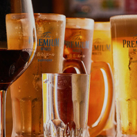 お肉を引き立てる豊富なドリンクラインナップ