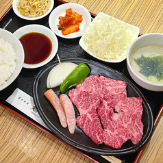カルビ定食