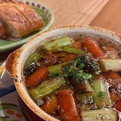 トリとキノコのアヒージョ