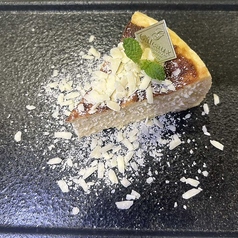 ホワイトチョコチーズケーキ