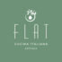イタリアの台所FLAT フラットのロゴ