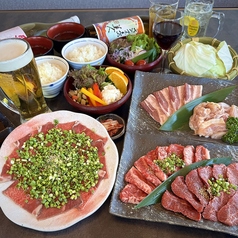 焼肉ふじの蔵のコース写真