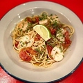 料理メニュー写真&nbsp;エビとセミドライトマトのケイジャンパスタ
