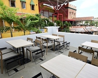 ◆テラス席から煌びやかな眺めを楽しめます♪◆