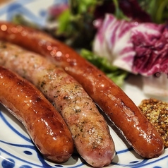 ソーセージ盛り合わせ