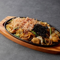 地鶏のソース焼きそば