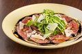 料理メニュー写真&nbsp;黒毛和牛のカルパッチョ