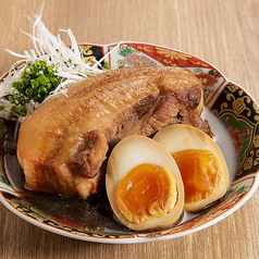 豚角煮と煮卵