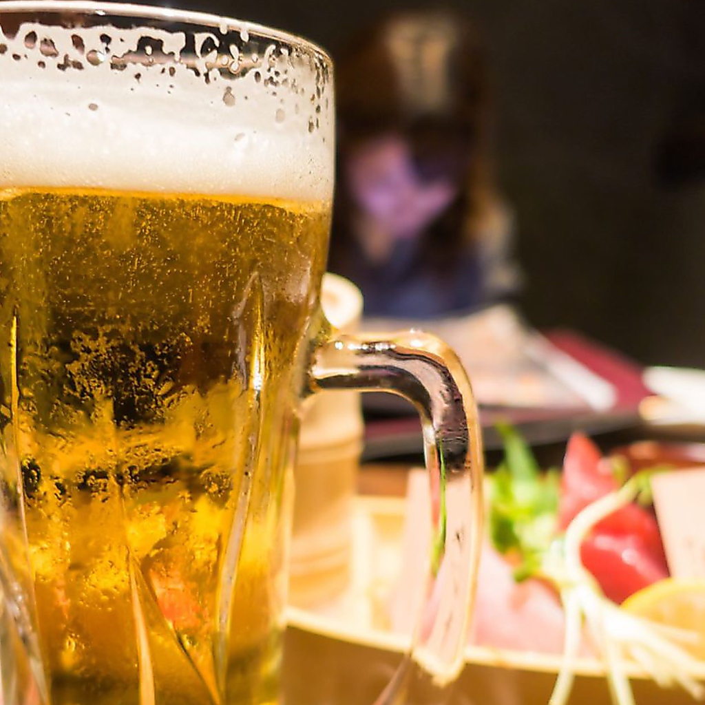 飲みメインで楽しみたい方に！単品飲み放題は2時間1500円(税抜)でご用意しております！