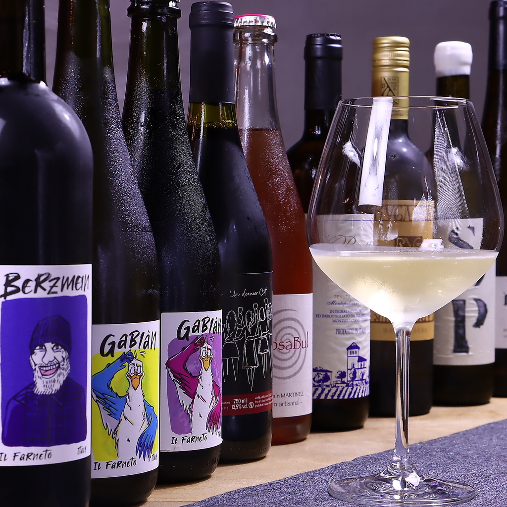 当店のワインはどれもおすすめです◎