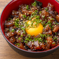 料理メニュー写真&nbsp;マグロユッケ丼（小）