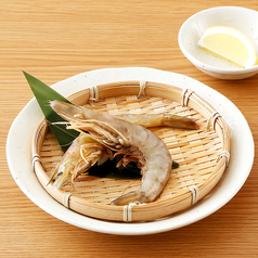 天然有頭海老の塩焼き(2尾)