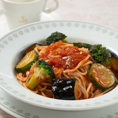 ◆野菜トマトソースパスタ ◆（コーヒー付）の写真