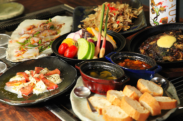 鉄板BARあじさわのおすすめ料理1