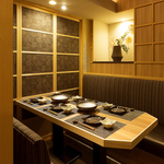 少人数の飲み会でも個室席で安心♪会社宴会でも団体様用の完全個室完備！宴会はお任せください！