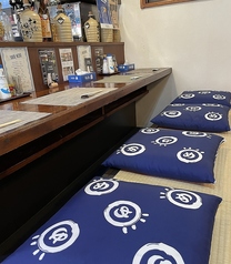 カウンター席は9席ございます。アットホームな雰囲気でおひとり様も楽しく飲めること間違いなし!おひとり様大歓迎♪