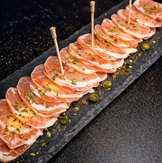 生ハムとチーズ