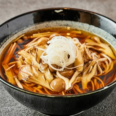 きのこ蕎麦（温）