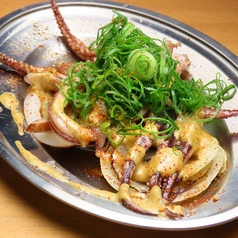 イカ焼き肝マヨネーズソース