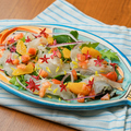料理メニュー写真&nbsp;シチリア風柑橘と魚介カルパッチョ