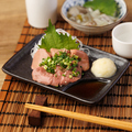 料理メニュー写真 白レバーの炙り焼き