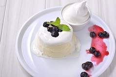 ブルーベリーチーズパンケーキ