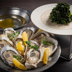 生牡蠣とわかめの磯出汁しゃぶしゃぶ(牡蠣6個)