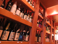 焼酎・日本酒を数多く取り揃えております。