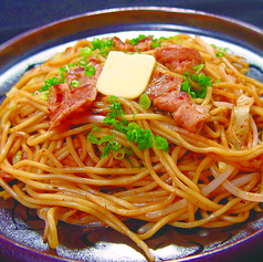 ガーリックバター醤油焼きそば