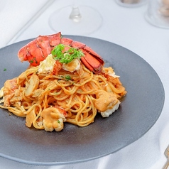 オマール海老のトマトクリームパスタ