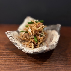 鶏皮塩