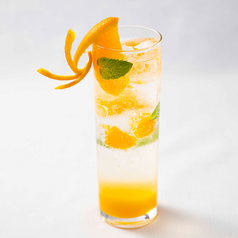 オレンジ×ミント