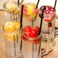 より食事を楽しんでいただく為にグラスにもこだわっております！！思わずクスっとしてしまう様なグラスを各種揃えております♪見ても楽しいお時間を当店ではご提供します！