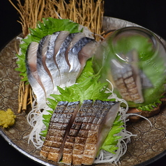名物銚大吉〆さば3種盛り