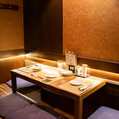 掘りごたつ席個室をご用意♪10名～最大20名前後まで予約可能！同窓会にも人気の席となっております！