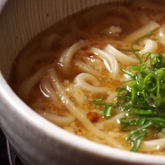 関西名物カスうどん